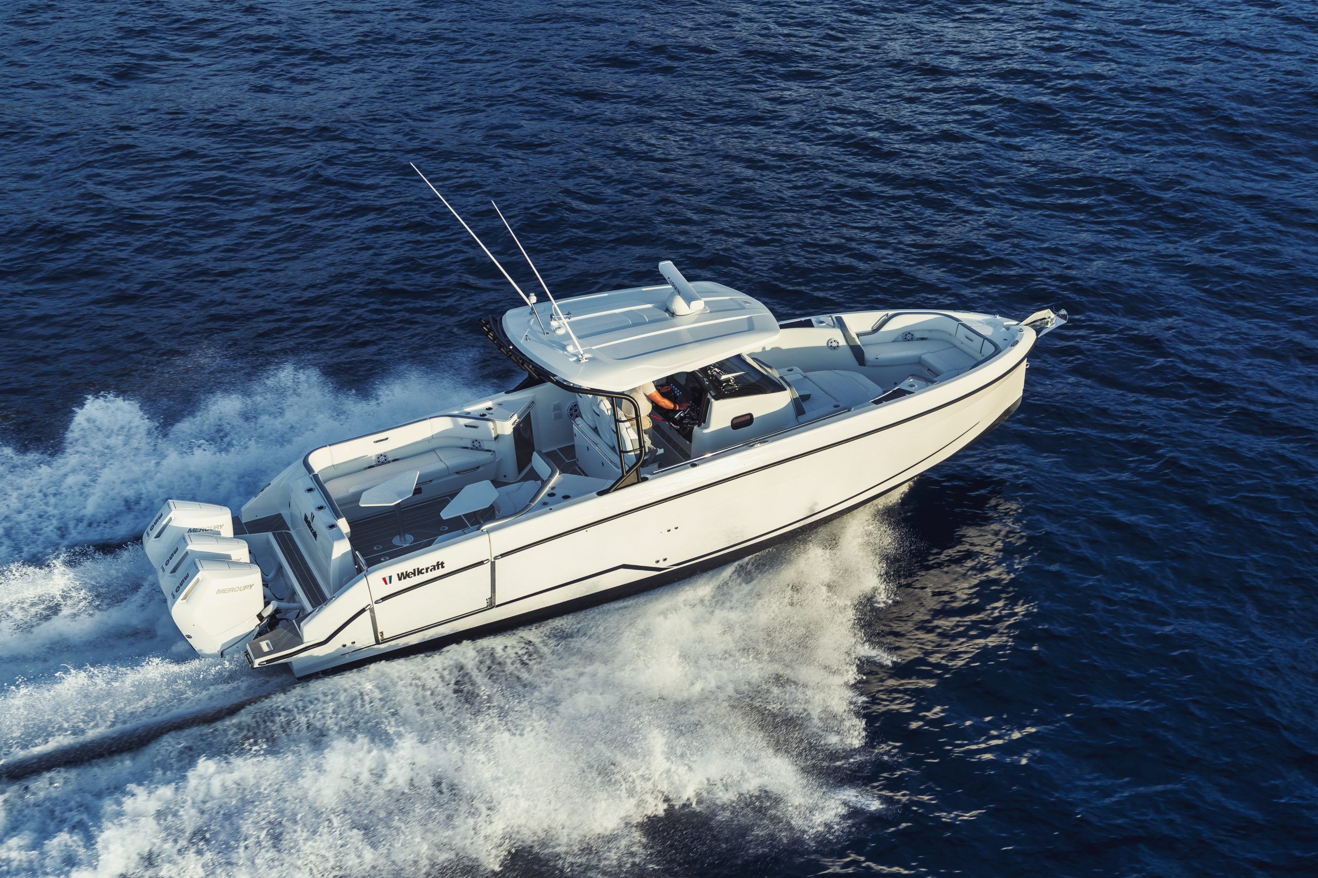 Wellcraft T-top power boat for sale