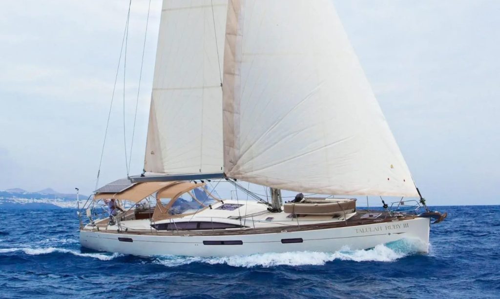 Jeanneau 57 yacht for sale, Tallulah Ruby